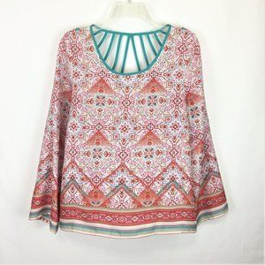 Altard State Boho style long sleeve blouse